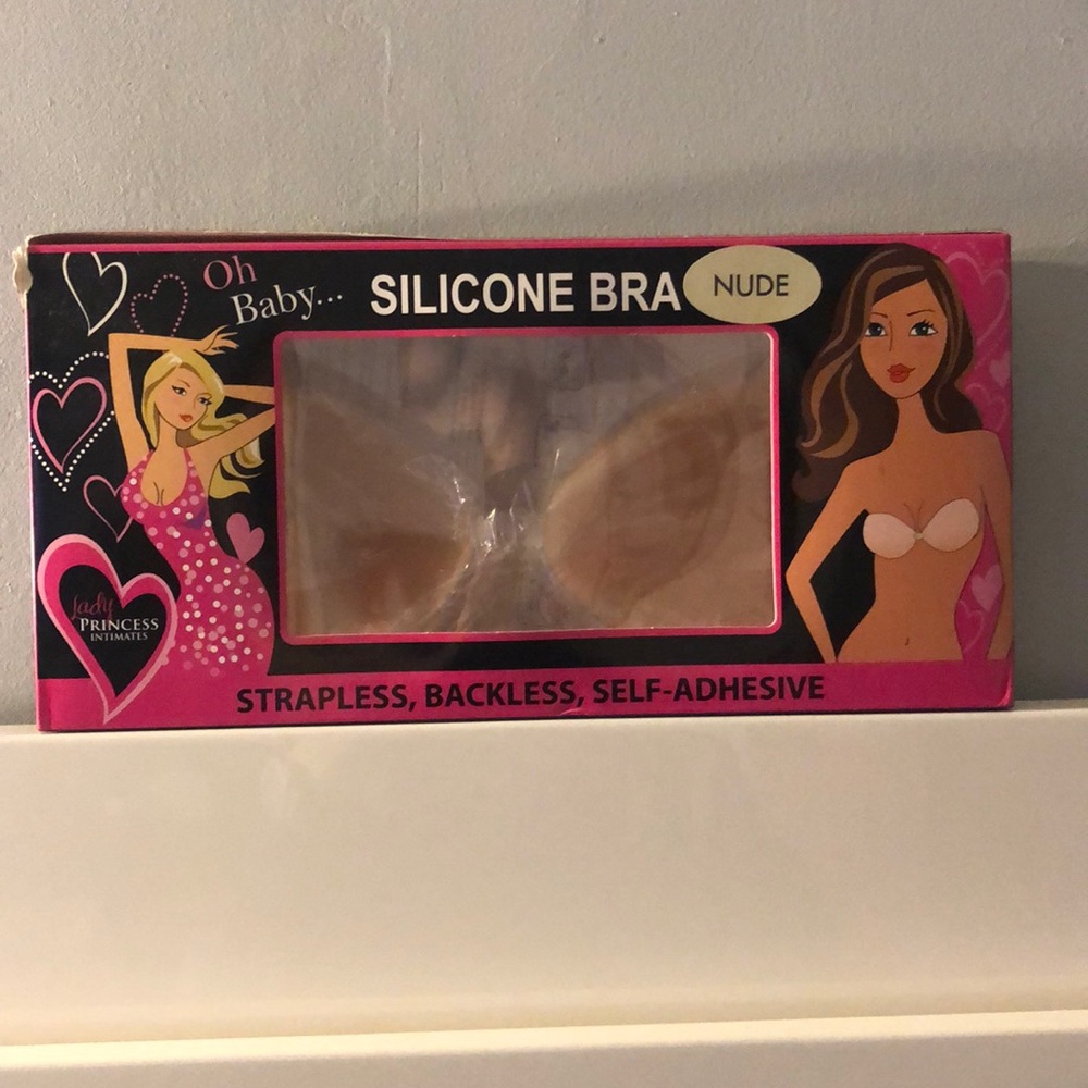 backless, silicone bra